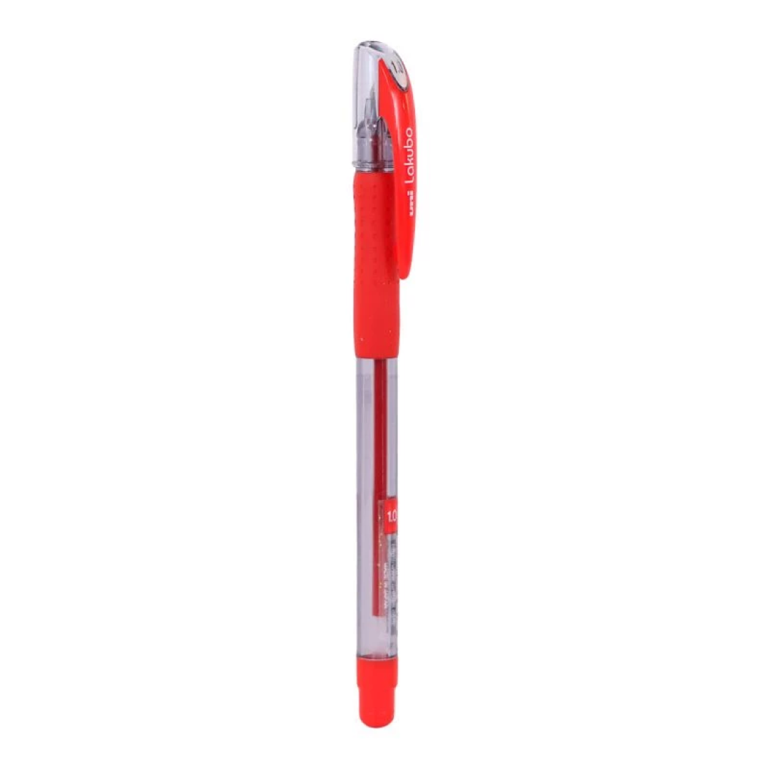 Uniball Lacubo ballpoint Pen 1mm Red MI-SG100M-RD